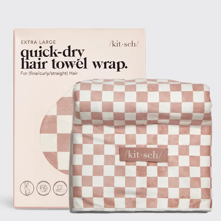 Kitsch XLQuick Dry Hair Towel Wrap