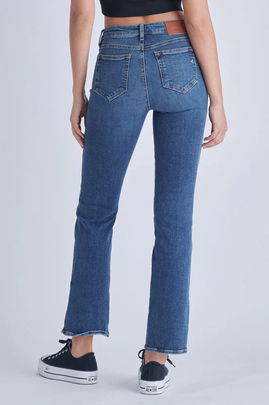 HIDDEN Ryan High Rise Bootcut w/ Side Slit Jeans