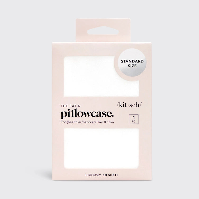 Kitsch Satin Pillowcase - Ivory