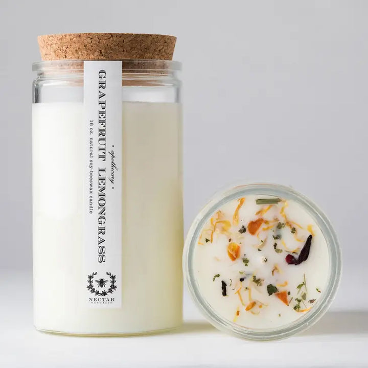 Nectar Republic - Soy Candle 16 oz - Wildflowers