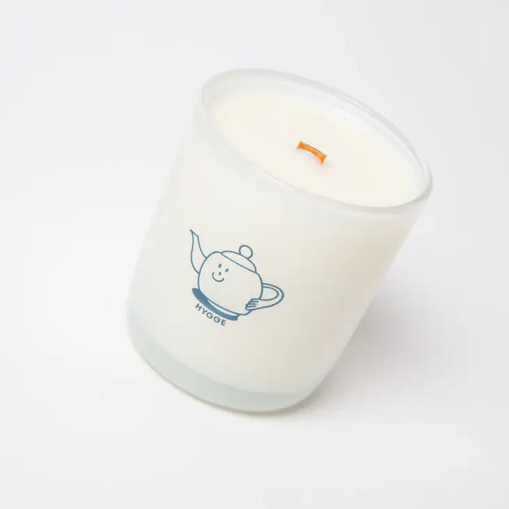 Hygge - Vanilla, Tobacco & Cedar Coconut Soy Candle - 8oz-Milk Jar Candle Co.-drinkingwaterbeekman