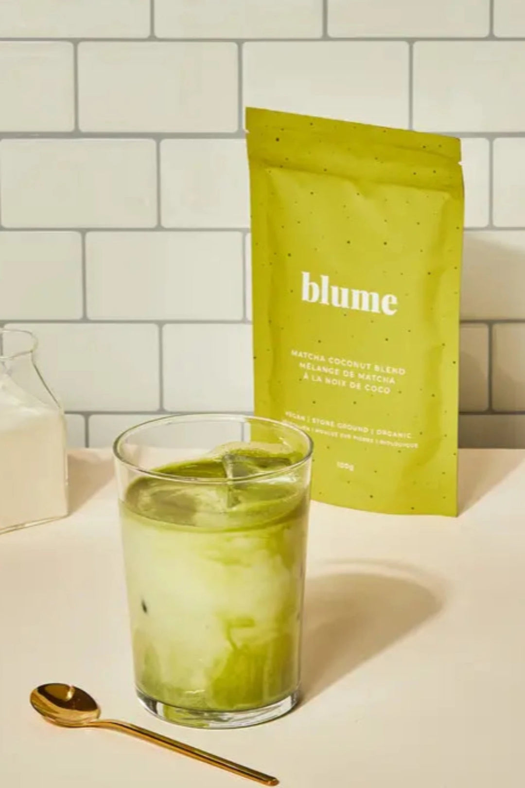 Blume Superfood Latte Powder - Matcha Coconut