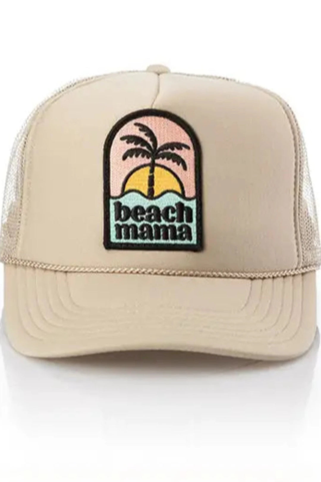 Local Beach Beach Mama Patch Trucker Hat