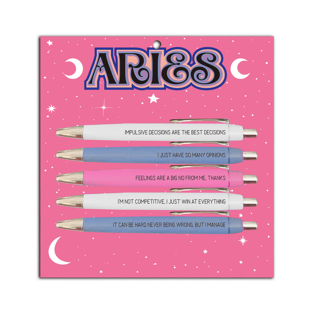 Fun Club Pen Set - Zodiac Edition-Pen Set-drinkingwaterbeekman