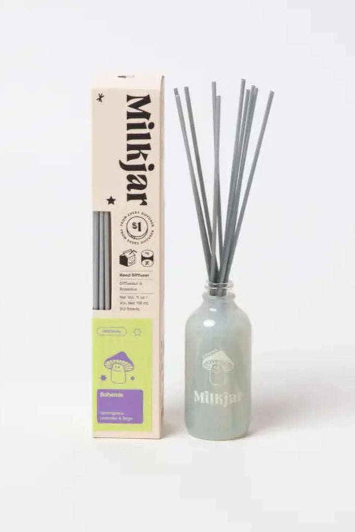 Bohemia - Lemongrass, Lavender & Sage Reed Diffuser - 4 Oz