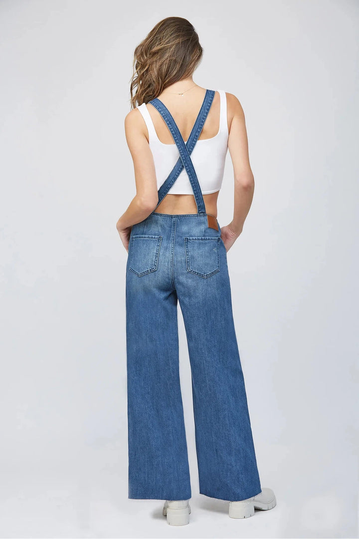 HIDDEN JEANS Dylan Straight Leg Overall-HIDDEN JEANS-drinkingwaterbeekman