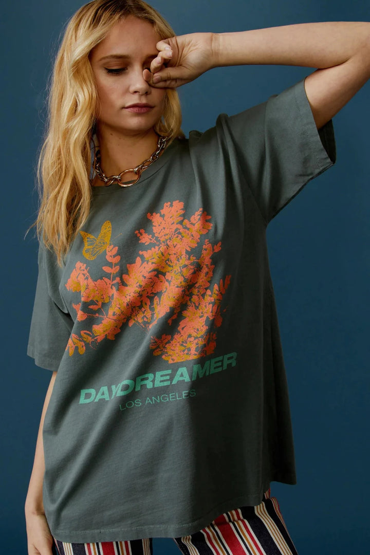 Daydreamer Bloom Merch Graphic Tee - Sea