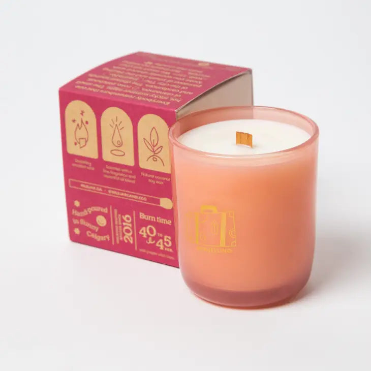 Darjeeling Patchouli & Santal Coconut Soy Candle - 8oz