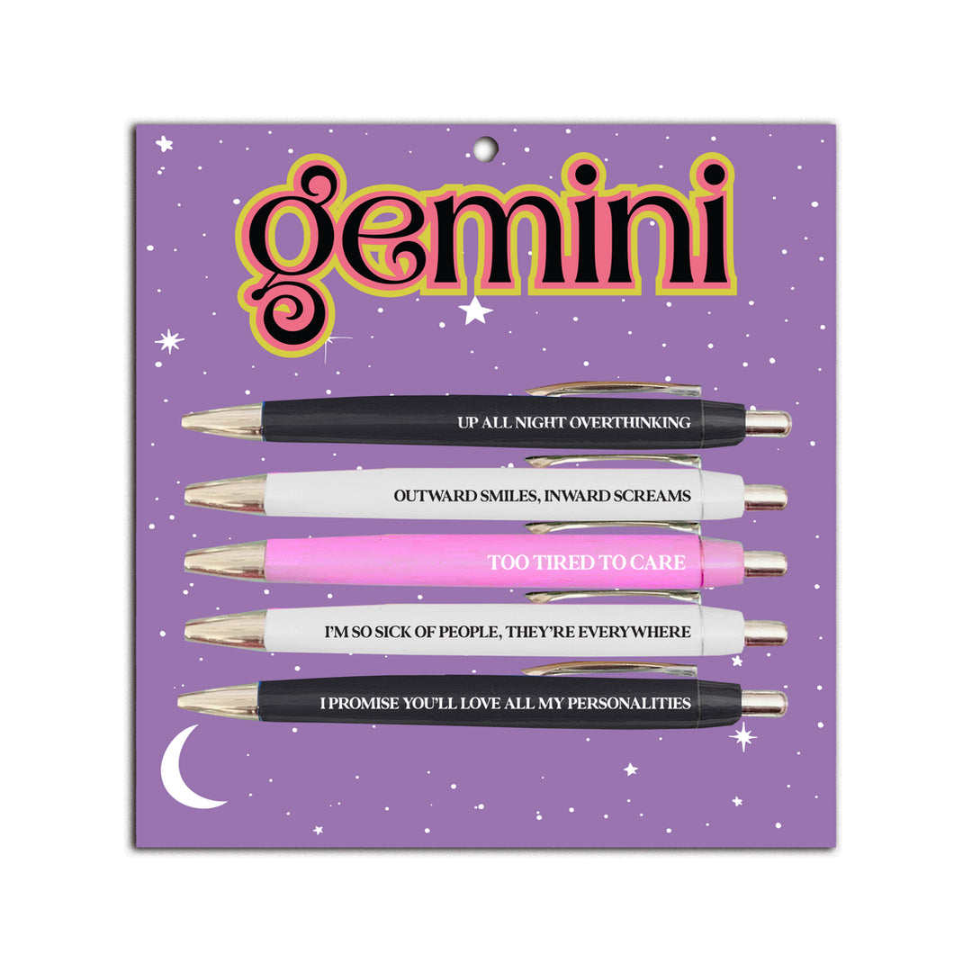 Fun Club Pen Set - Zodiac Edition-Pen Set-drinkingwaterbeekman