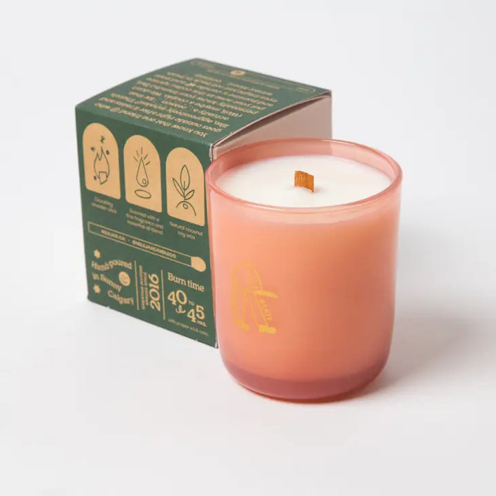 Garden State - Cedar & Cassis Coconut Soy Candle - 8 Oz-Milk Jar Candle Co.-drinkingwaterbeekman