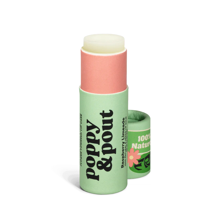 Poppy & Pout - Lip Balm - Raspberry Limeade-POPPY & POUT-drinkingwaterbeekman