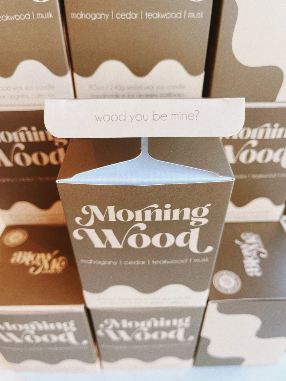 Morning Wood Soy Candle - 8.5 Oz