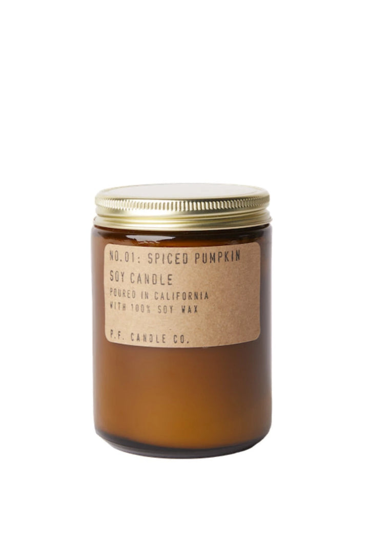 P.F. CANDLE CO. - SOY CANDLE 7.2 OZ - SPICED PUMPKIN-P.F. Candle Co.-drinkingwaterbeekman