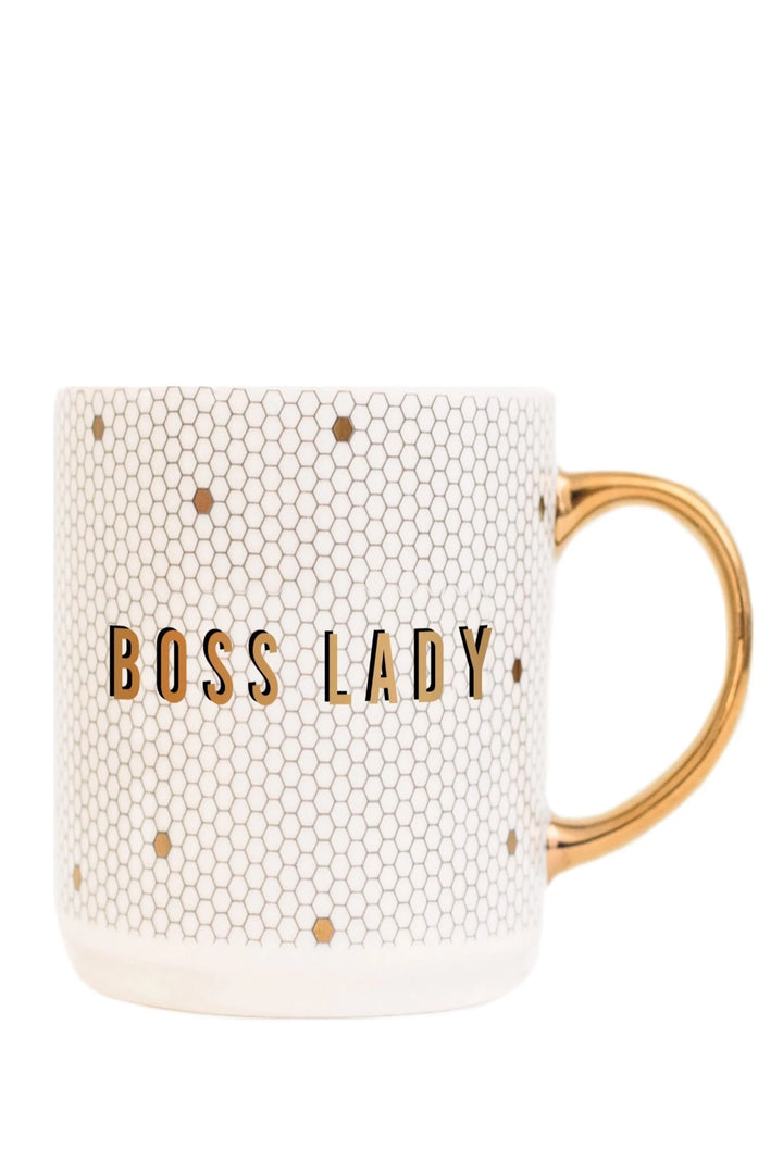 SWEET WATER DECOR - BOSS LADY TILE COFFEE MUG