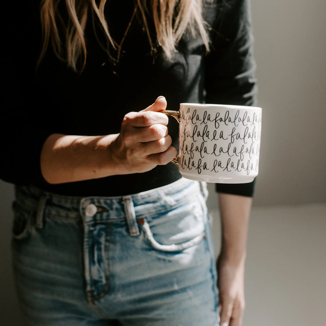 SWEET WATER DECOR - FA LA LA LA COFFEE MUG