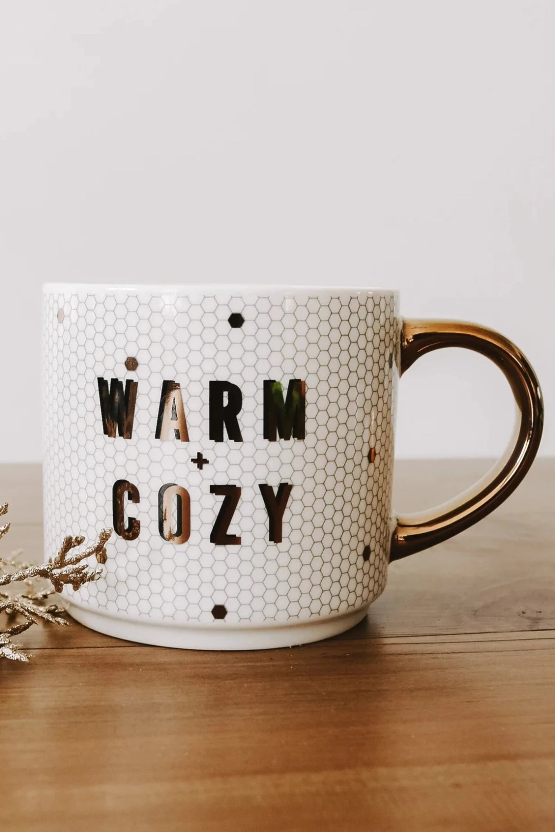 SWEET WATER DECOR - TILE COFFEE MUG - WARM AND COZY