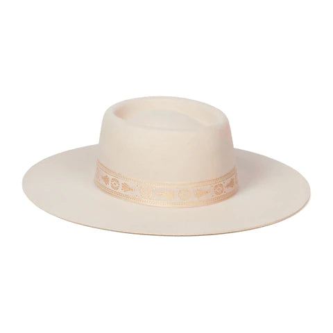 Lack Of Color Juno Boater Hat - Cream