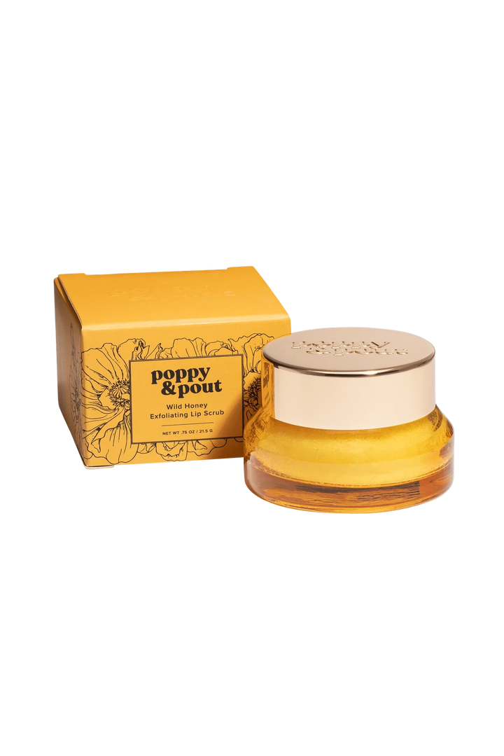 Poppy & Pout - Lip Scrub - Wild Honey-POPPY & POUT-drinkingwaterbeekman