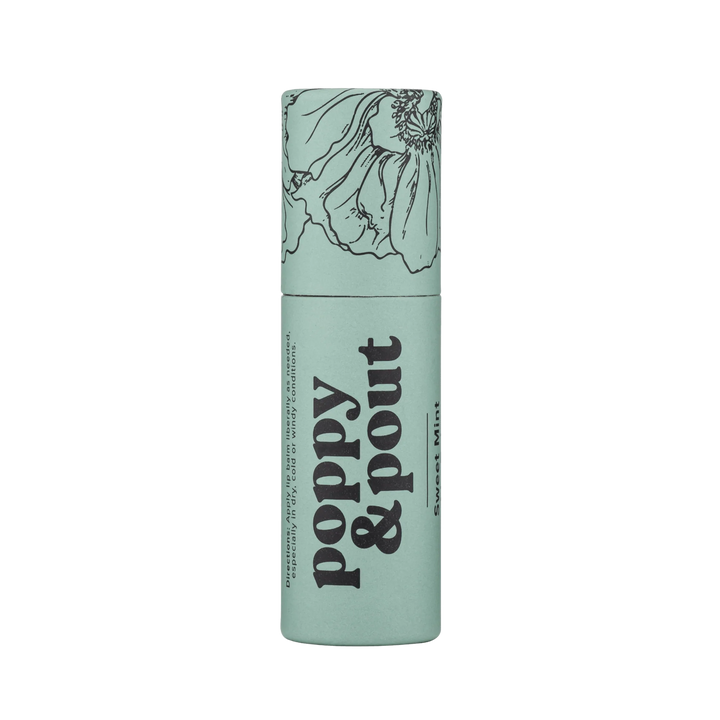 Poppy & Pout - Lip Balm - Sweet Mint-POPPY & POUT-drinkingwaterbeekman