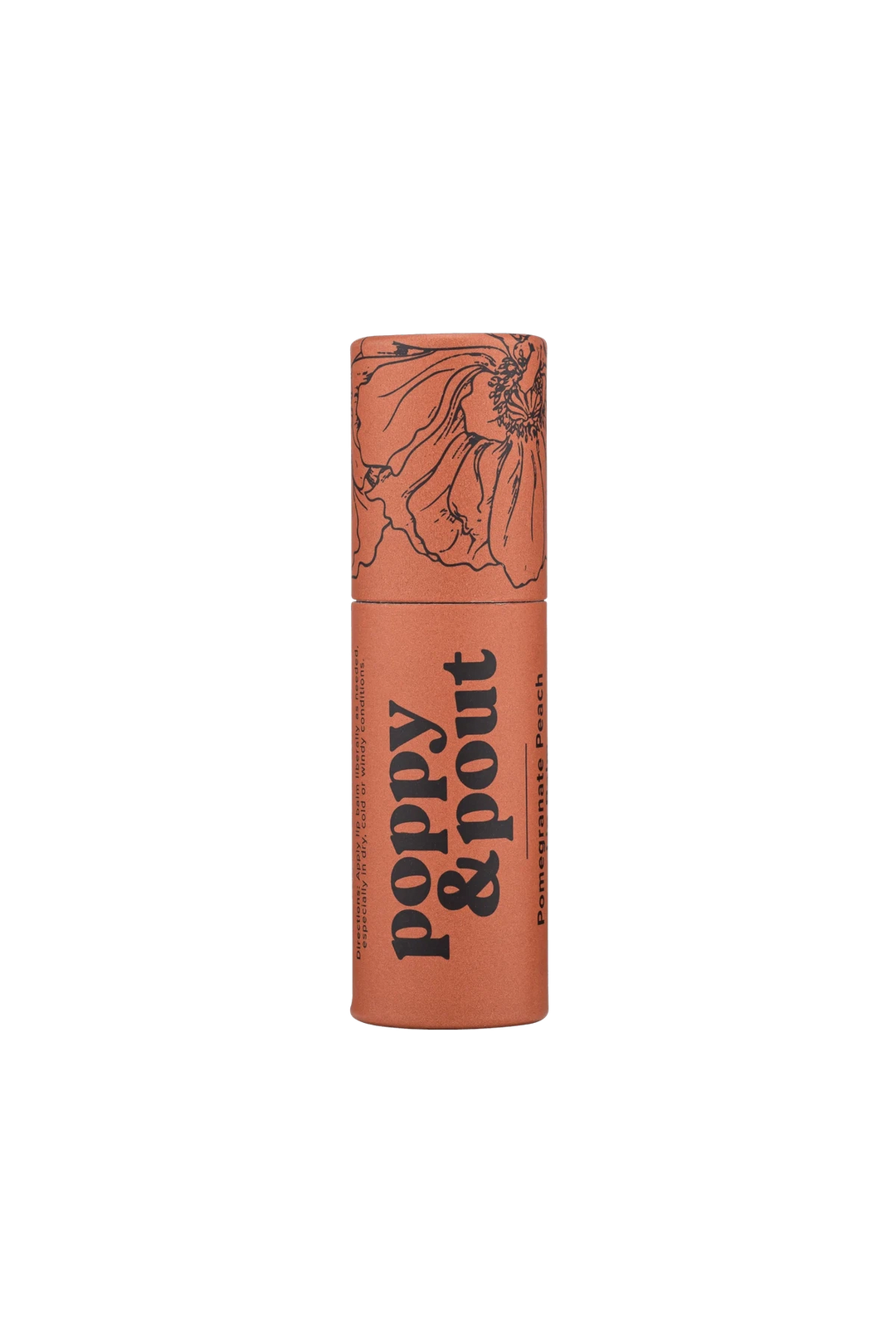 Poppy & Pout - Lip Balm - Pomegranate Peach-POPPY & POUT-drinkingwaterbeekman