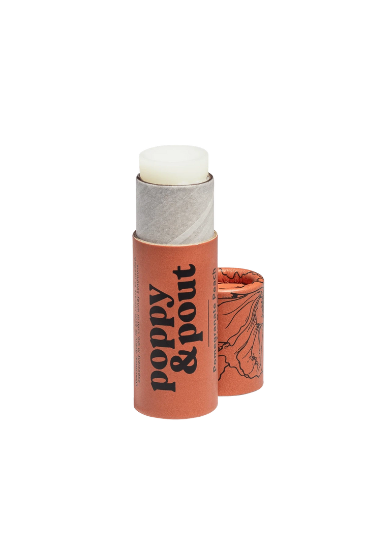 Poppy & Pout - Lip Balm - Pomegranate Peach